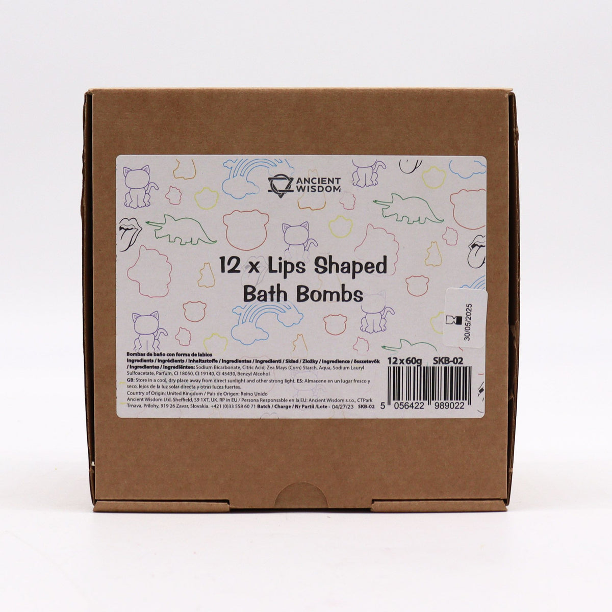 Lips Kids Bath Bomb 60g - Raspberry & Pomegranate – view 3
