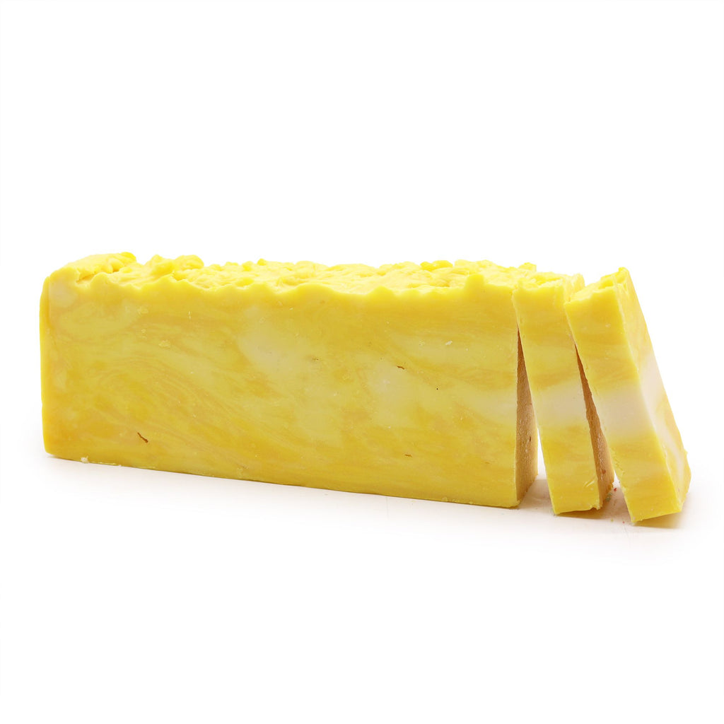 Lemon Olive Oil Soap Loaf