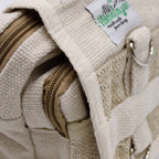 Body-Cross Natural Hemp & Cotton Travel Bag – view 3
