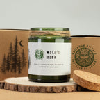 Greenman Woodwick Soy Candle - Wolf's Moon – view 3