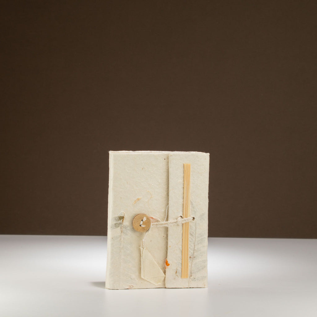Lokta Pressed Flower Notebook – Mini, 40 Leaves – view 4