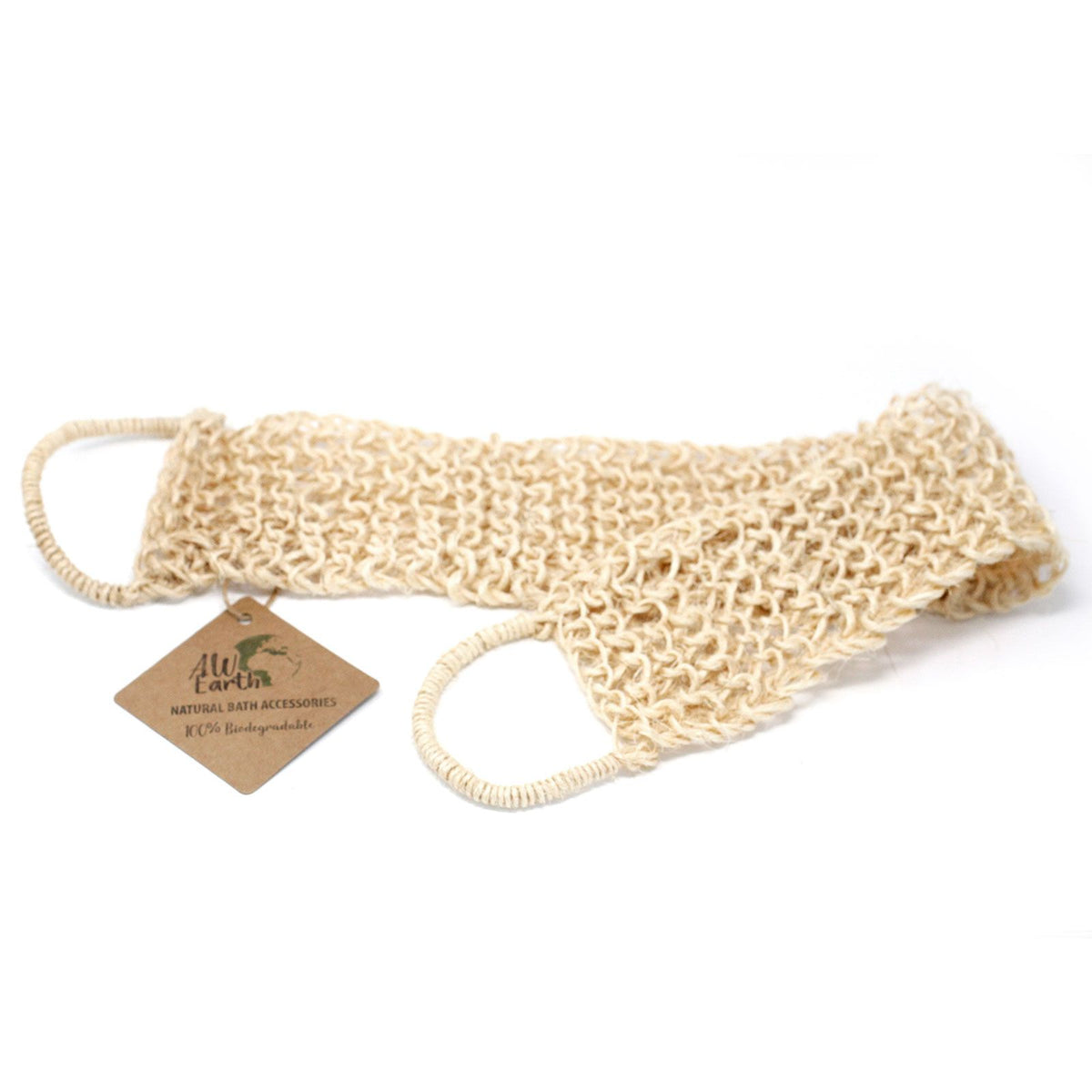Sisal Sponge and Scrub - Exfoliating Back Scrub – view 2