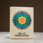 Lokta Mandala Inspiration Notebook – Large – Real Life – view 3