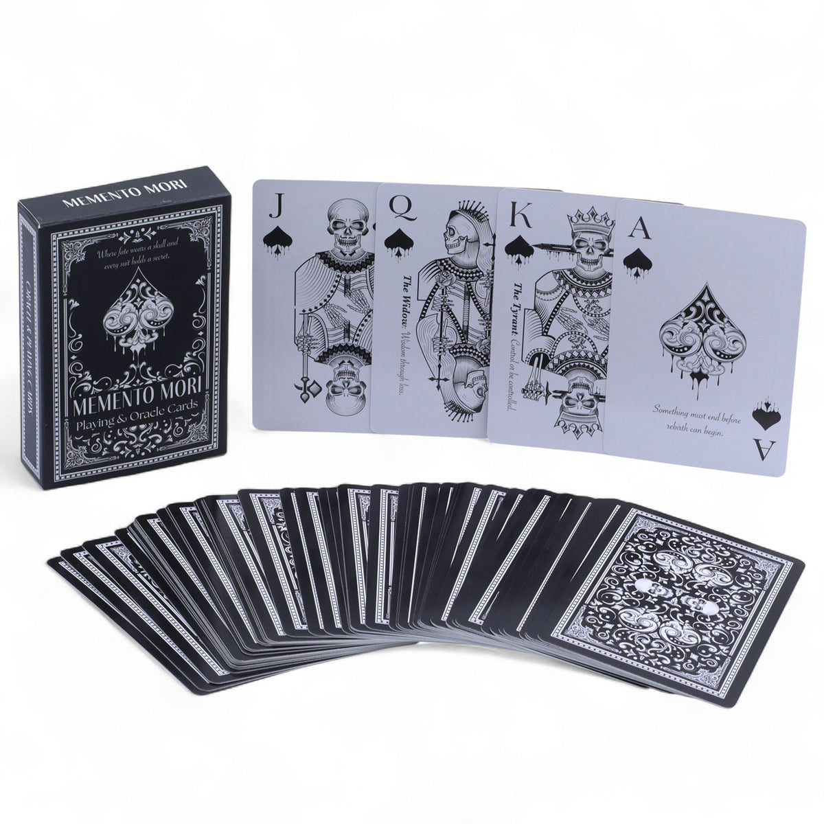 Memento Mori Gothic Playing and Oracle Cards – view 8