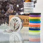 Angel Wings Aromatherapy Diffuser Necklace 30mm – view 3