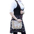 Fab Fringe Bag - Dream Catcher Print on Jute