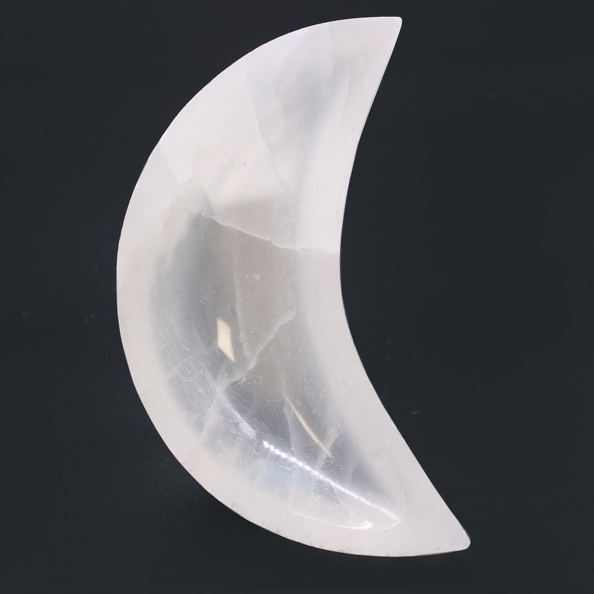 Selenite Moon Bowl - 15cm – view 3