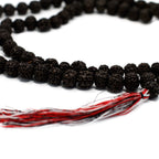108 Bead Rudraksha Mala Necklace - Dark – view 4