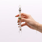 Clear Quartz Shiva Lingam Magic Wand - Wisdom – view 2