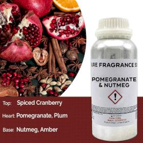 Pomegranate & Nutmeg Pure Fragrance Oil - 500ml – view 6