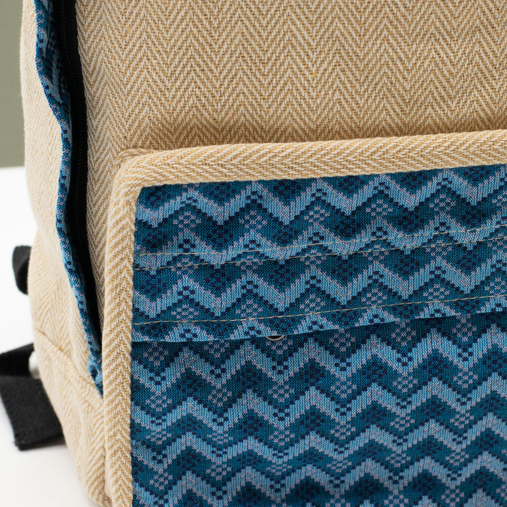 Large Kathmandu Backpack - Dhaka Design (39x28x13cm) – view 4