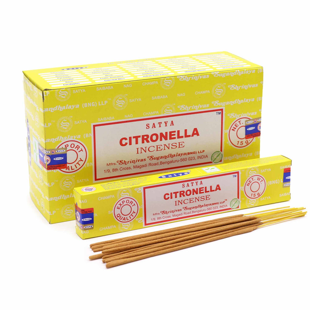 Satya Citronella Incense Sticks – view 2