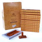 Sandal Wood Incense Bricks Set of 15 with Burner – view 2