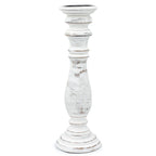 Whitewash Mango Wood Candle Stand - Large 37x10cm – view 4