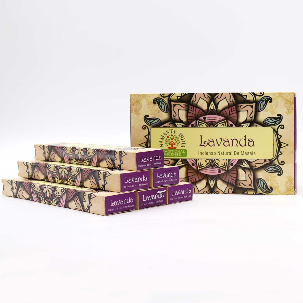Namaste Mandala Masala Incense Sticks - Lavender – view 6