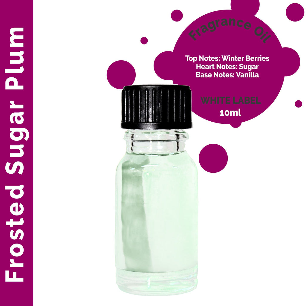 Frosted Sugar Plum Fragrance Oil 10ml – Pack of 10