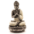White Buddha Candle Holder - Medium