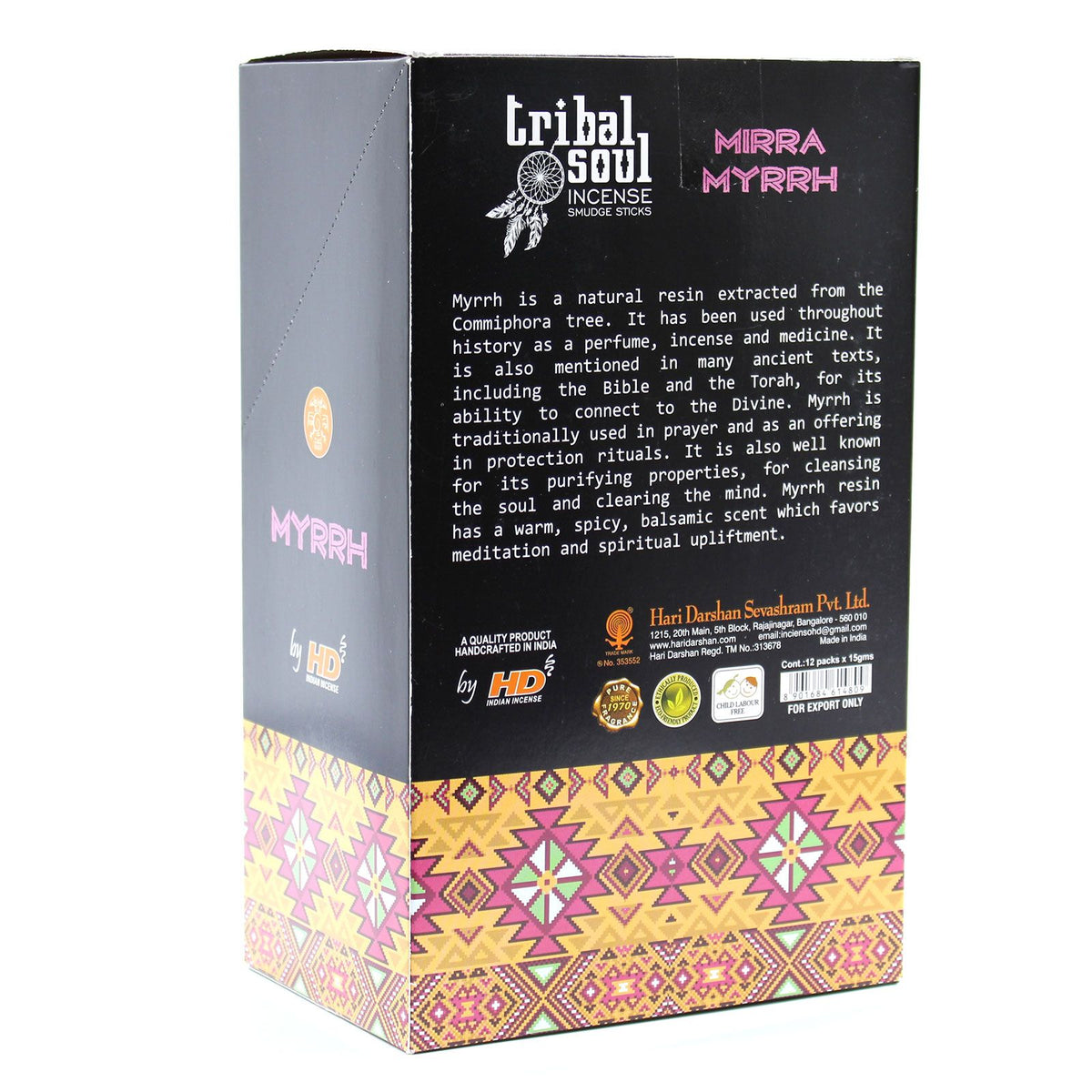 Tribal Soul Incense Sticks - Myrrh – view 2