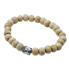 Sandalwood Beads Bracelet with Buddha Charm – view 3