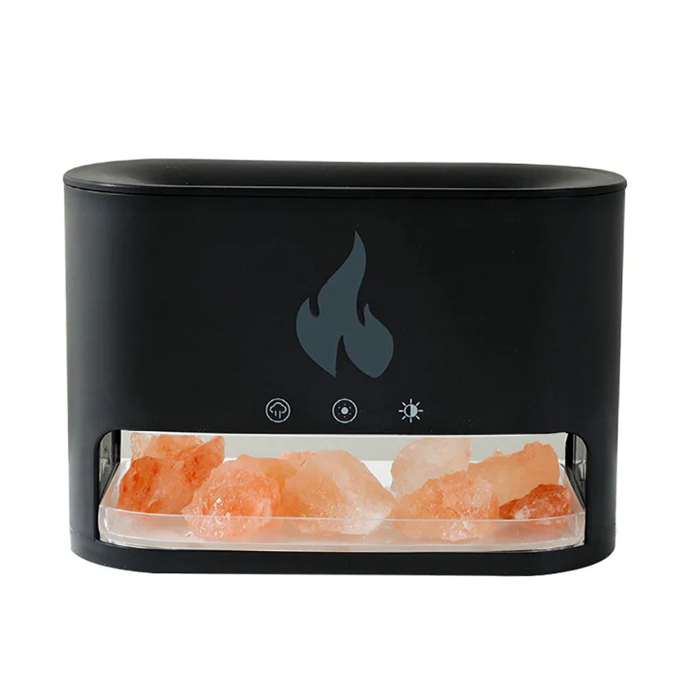 Blaze Himalayan Salt Aroma Diffuser - Flame Effect USB-C – view 3