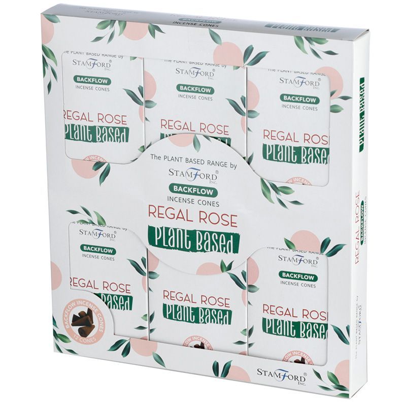 Stamford Backflow Incense Cones - Regal Rose (12 pack) – view 3