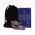 Sodalite Dragon Head Carving 60x30x35mm