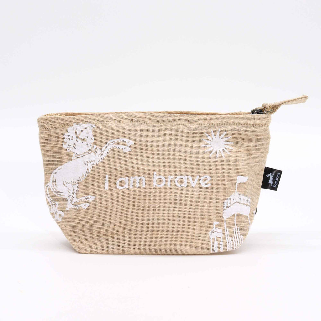 Hop Hare Pouch - I Am Brave