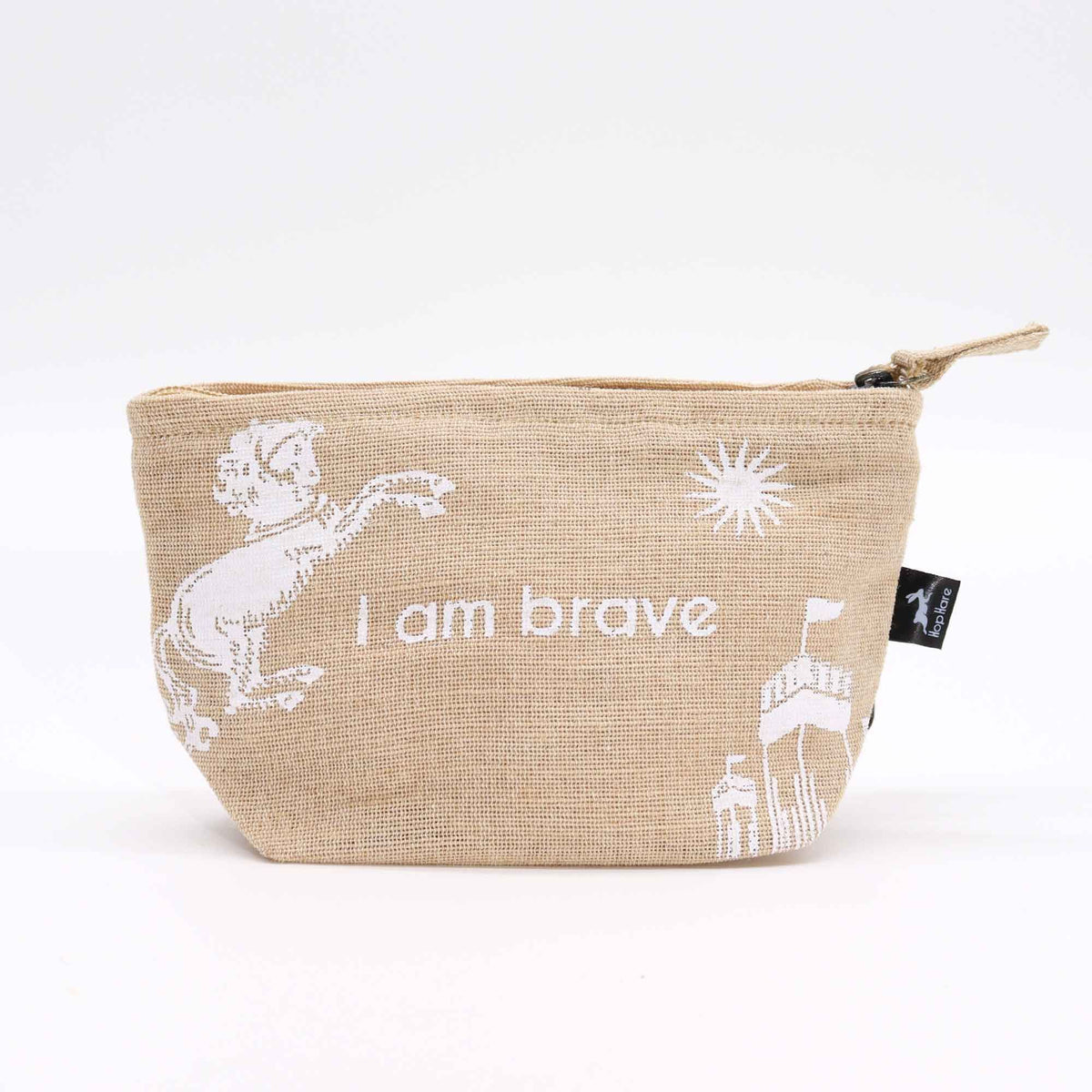 Hop Hare Pouch - I Am Brave