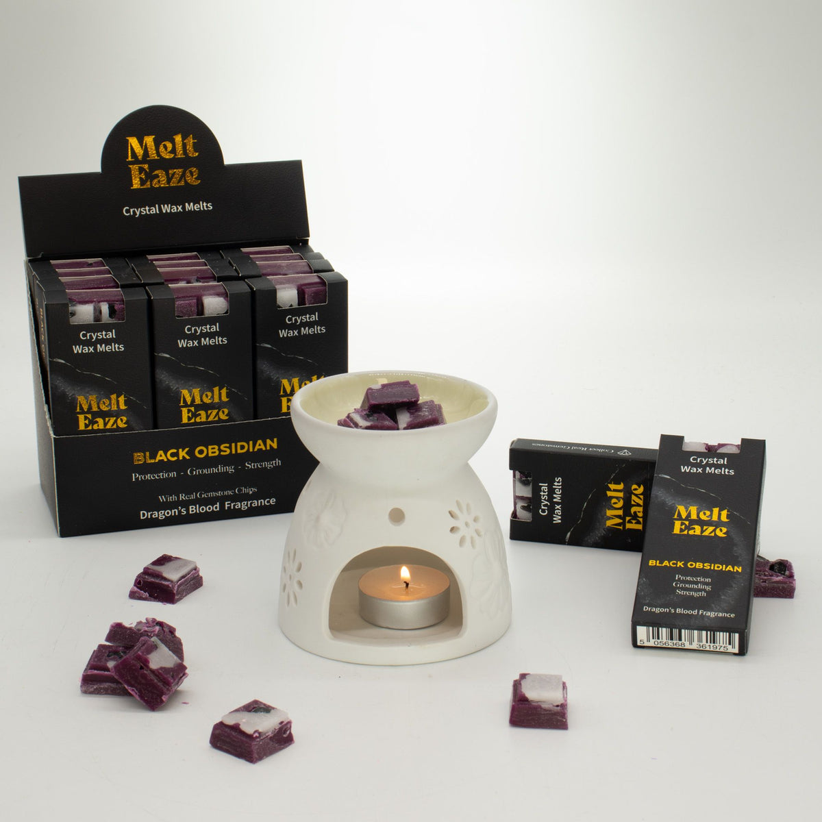 Black Obsidian Wax Melts 50g - Dragon's Blood – view 5