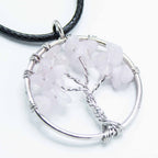 Tree of Life Pendant - Rose Quartz – view 3