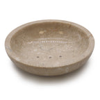 Round Honey Marble Soap Dish