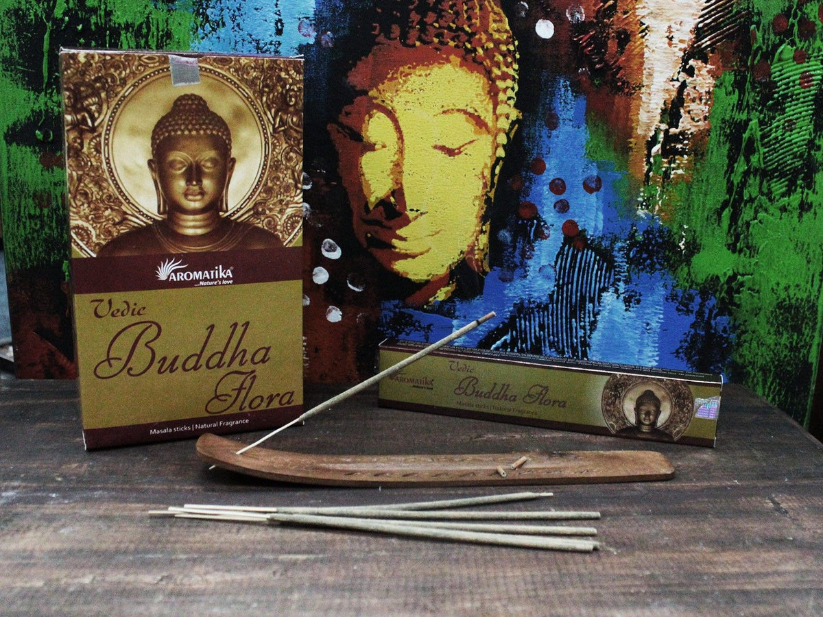 Aromatika Vedic Masala Incense Sticks - Buddha Flora – view 2