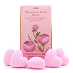 Blooming Pink Bliss Heart Bath Bombs Gift Set