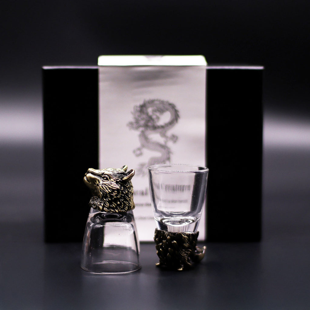 Wild Forest Creatures Shot Glass Set of 6 - 50 ml – view 3