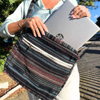 Soft Cotton Laptop Bag - Dark Smart