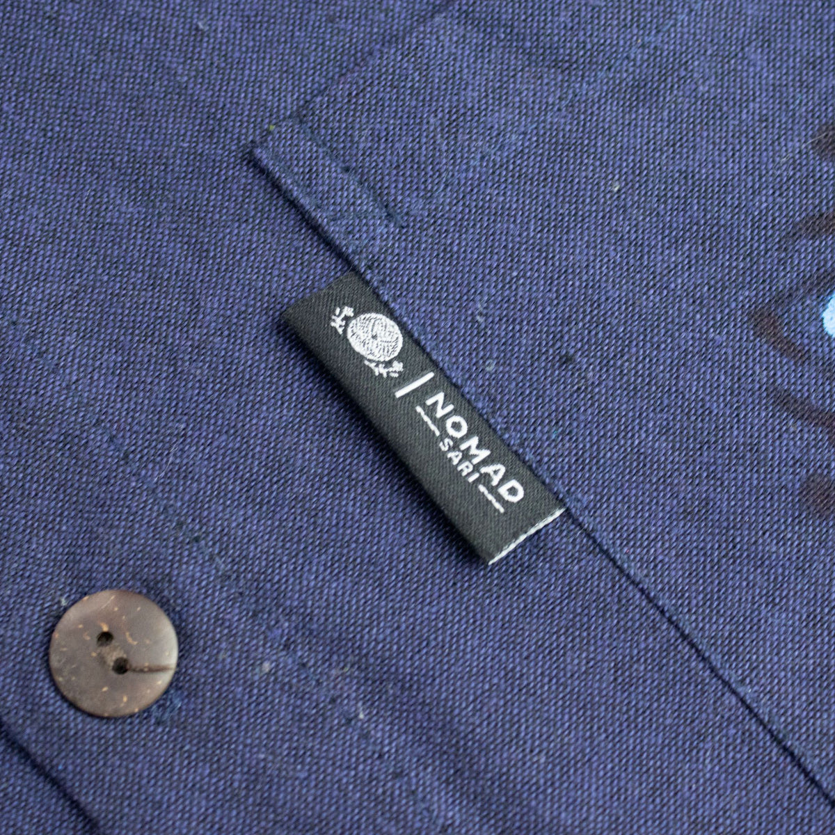 Nomad Sari Kathmandu Shirt - Indigo - XXL – view 5