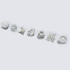 Geometric Crystal Set of Seven Pieces