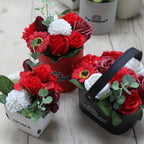 Bouquet Petite Basket - Rich Reds – view 2