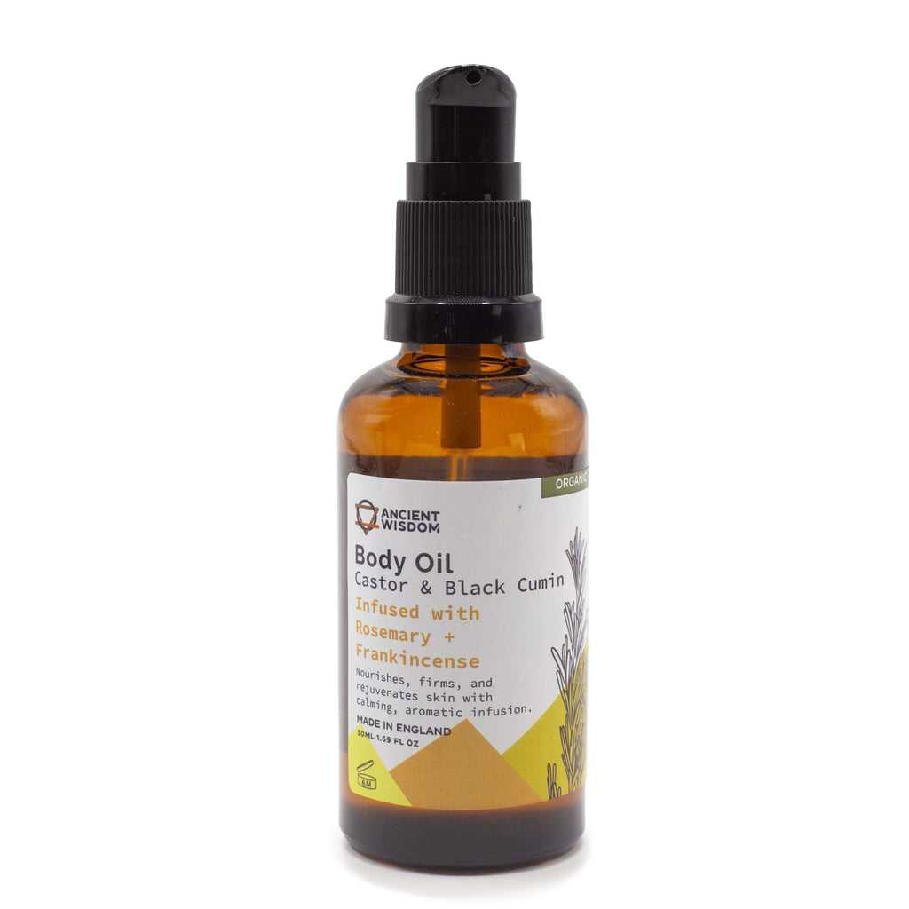 Organic Body Oil 50ml - Rosemary & Frankincense – view 2