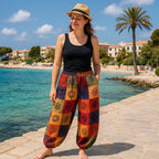 Nomad Sari Mushroom Pants Orange Tones S/M – view 3