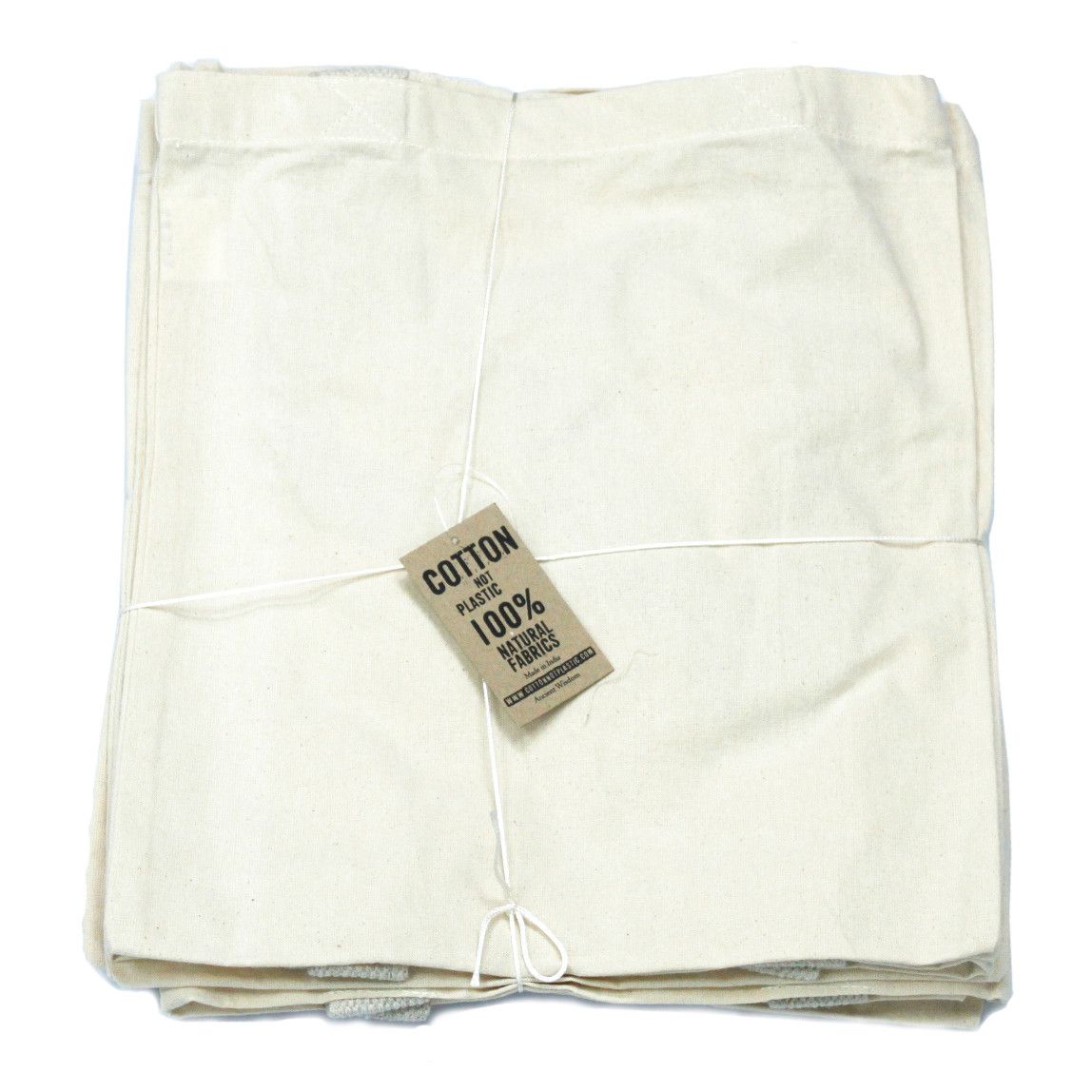 Small Natural Cotton Bag 25x20cm – view 3