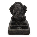 Feng Shui Ganesh Incense Burner in Black Antique – view 4