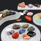 Bag of 12 Dragon Stone Tumble Stones - Medium African – view 2