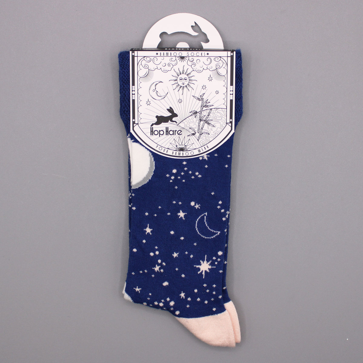 Hop Hare Bamboo Socks (36-40) - Moon Walk – view 7