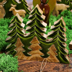 Three Trees 3D Wooden Decoration - 20 x 23 cm – view 6