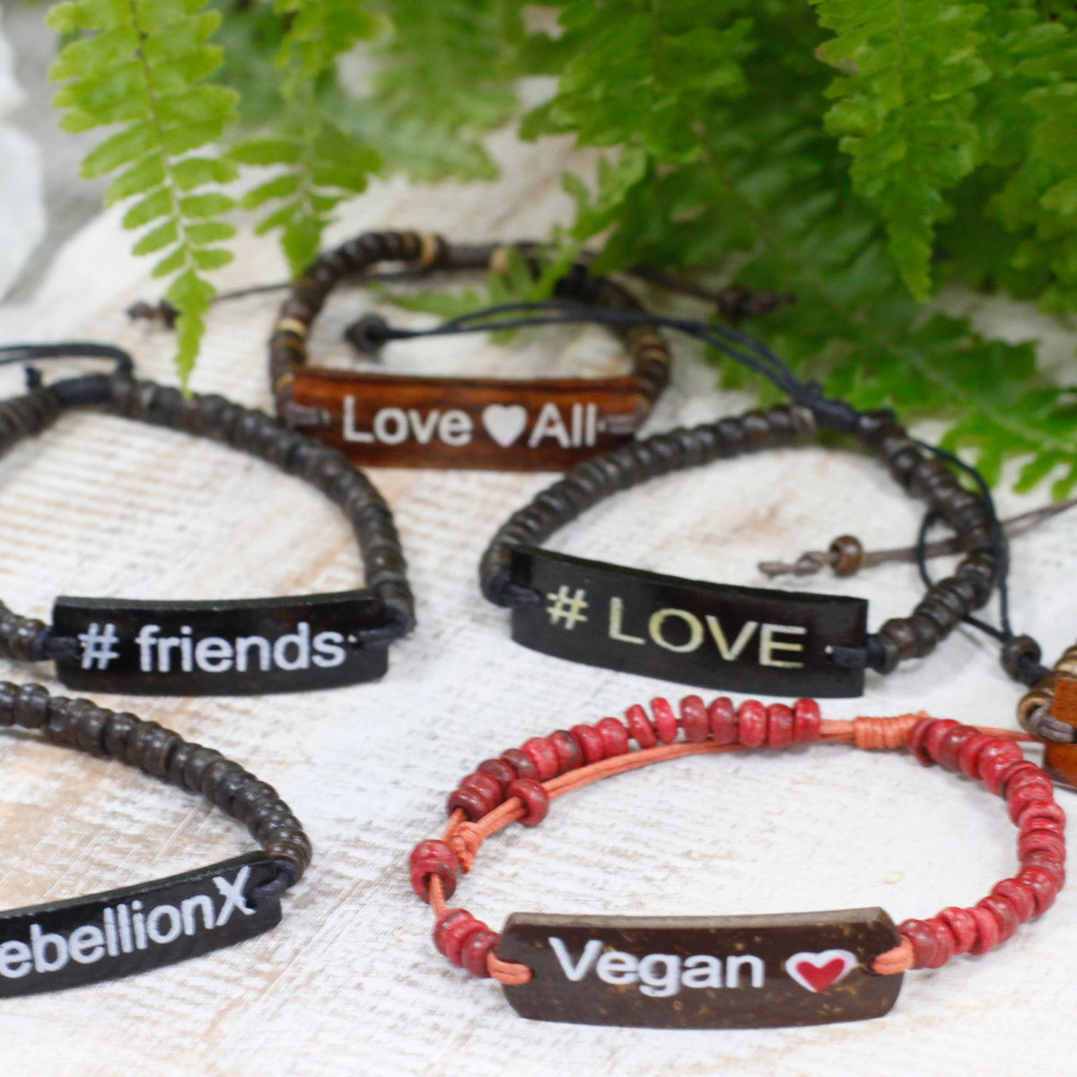 Coconut Slogan Bangle - Vegan – view 2
