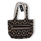 Desert Loom Geometric Jacquard Tote Bag 35x35cm – view 2