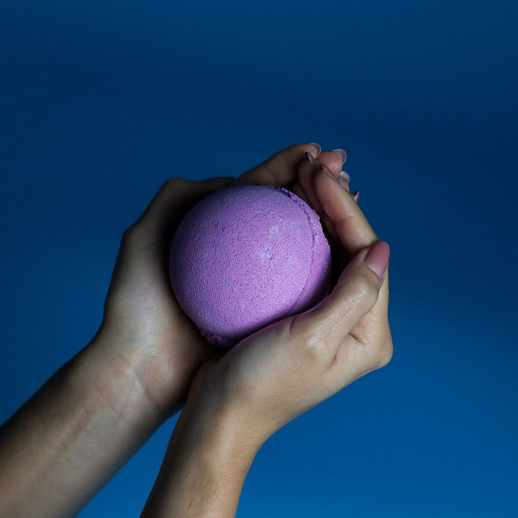 Set of 3 Blackberry Bath Bombs – view 2