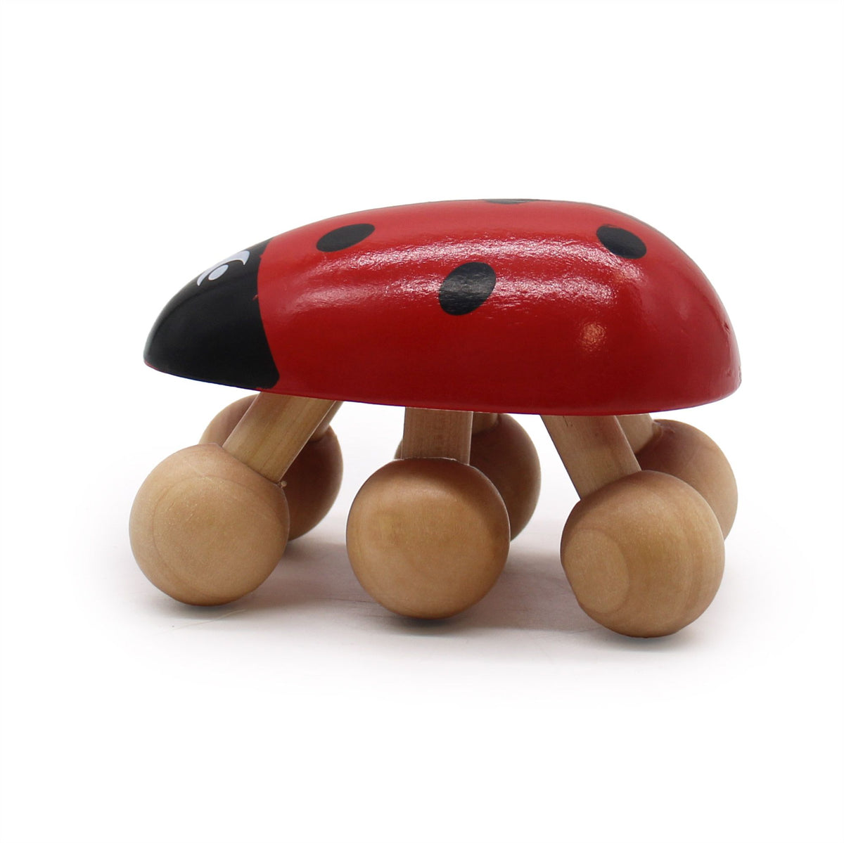 Wooden Ladybird Massager – view 3