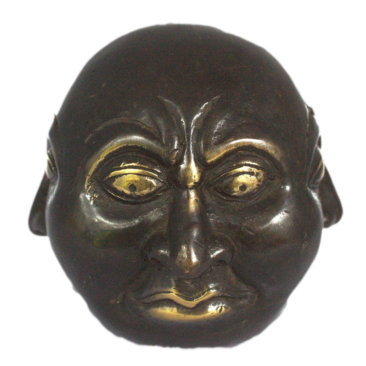 Four-Faced Buddha Statue – Brass, 10 cm – view 3
